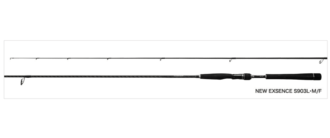 16エクスセンス S903L･M/Fはより軽くより繊細なロッドに！ブラックエンベロープ ライトスペック
